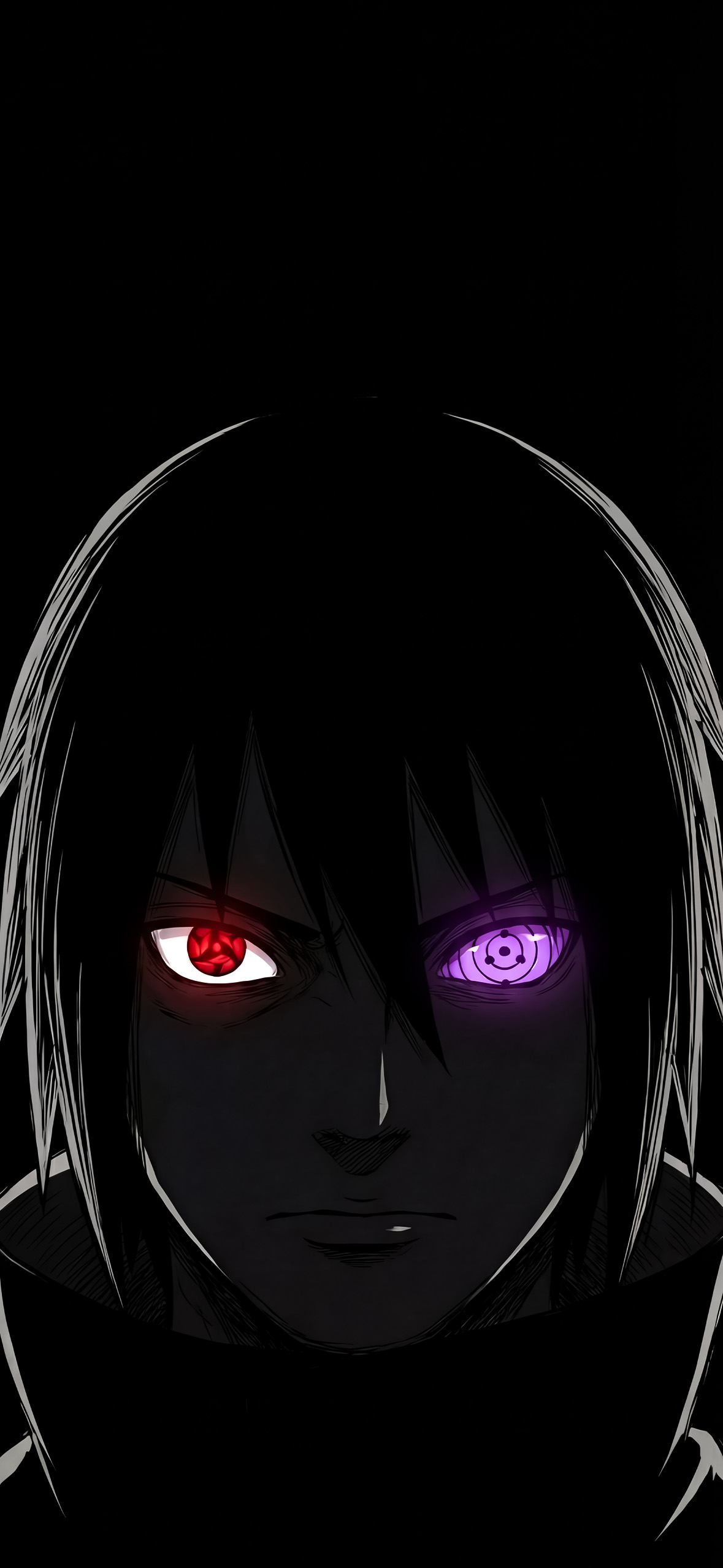 Sasuke Uchiha Sharingan & Rinnegan 4K Wallpaper